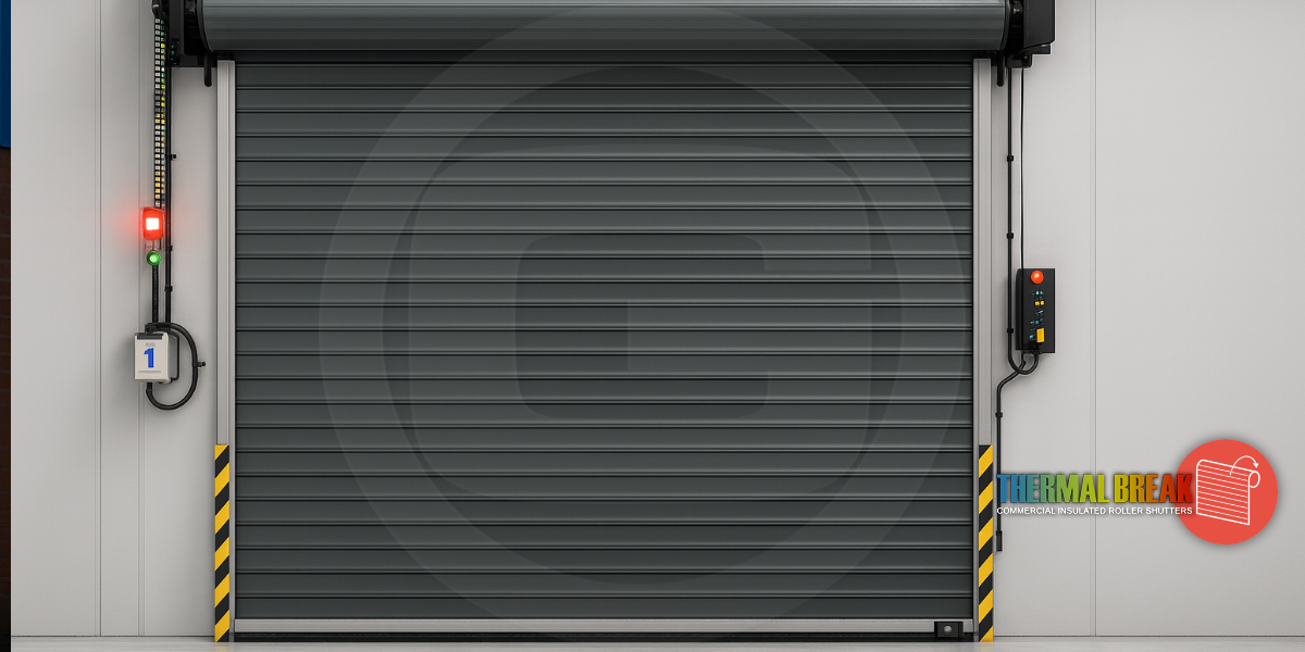 Thermal Break Commercial Insulated Roller Shutter