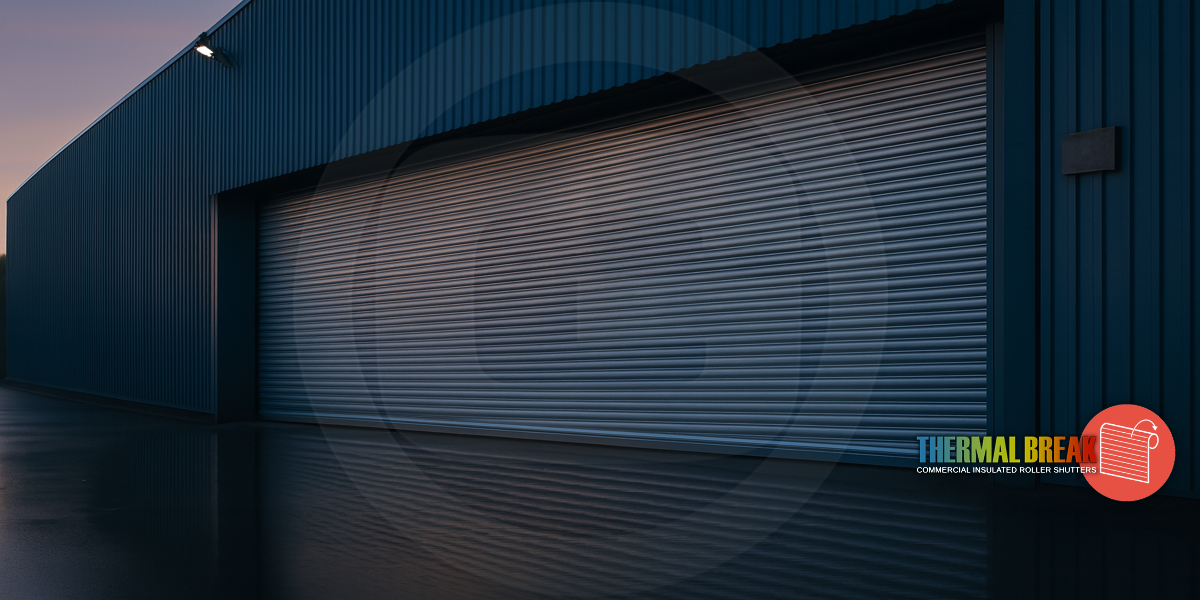 Thermal Break Commercial Insulated Roller Shutter